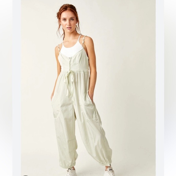 1142. Free People  Down To Earth Jumpsuit - Picture 2 of 8